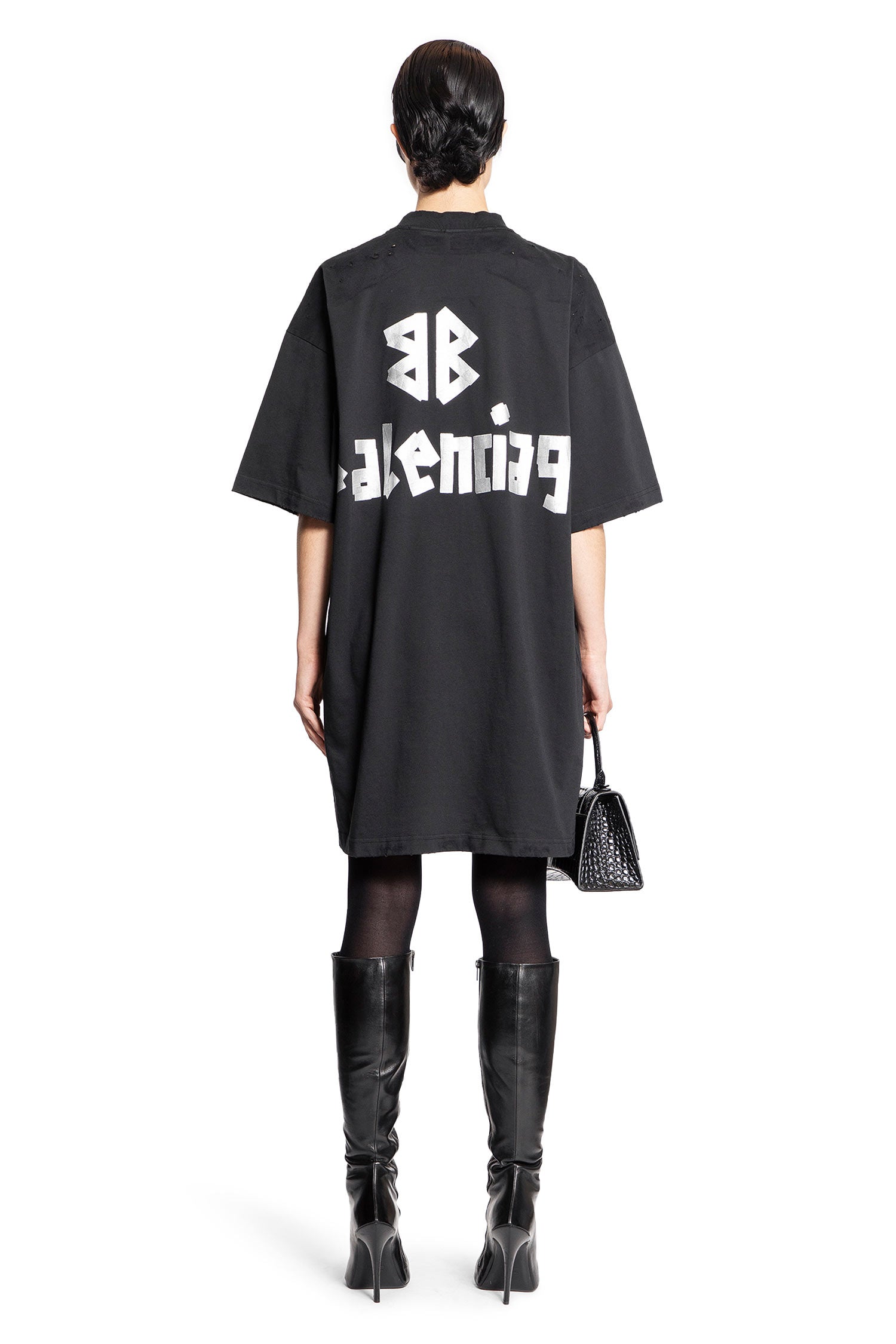 BALENCIAGA WOMAN BLACK DRESSES