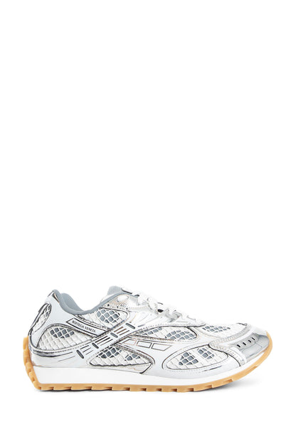 BOTTEGA VENETA MAN SILVER SNEAKERS