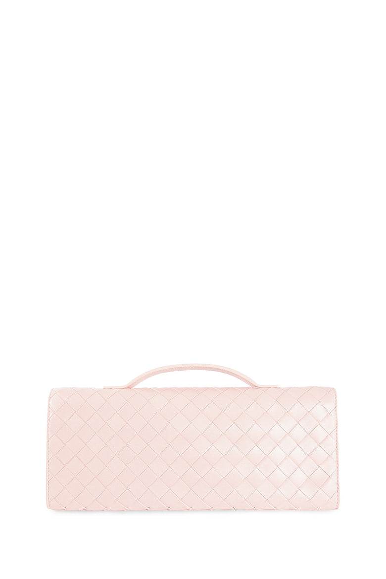 BOTTEGA VENETA WOMAN PINK CLUTCHES & POUCHES