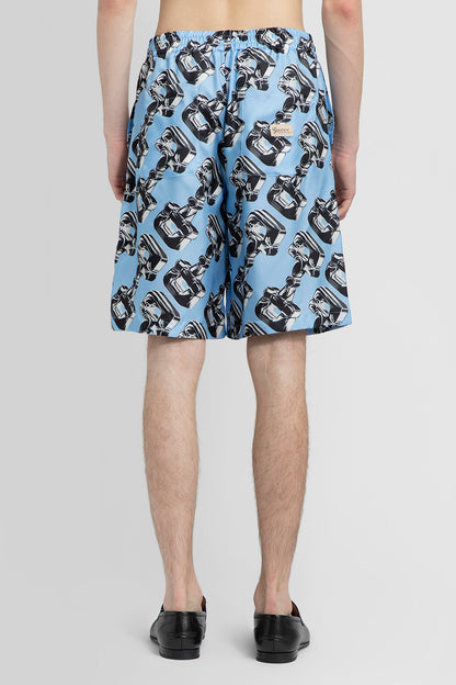 GUCCI MAN BLUE SHORTS & SKIRTS