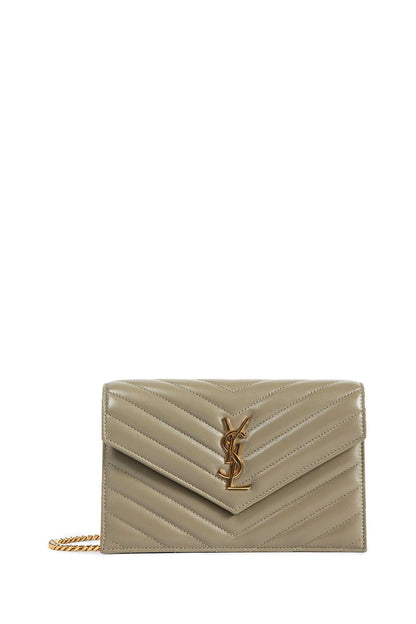 Cassandre Envelope Chain Wallet in Leather