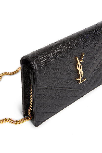 SAINT LAURENT WOMAN BLACK MINI BAGS