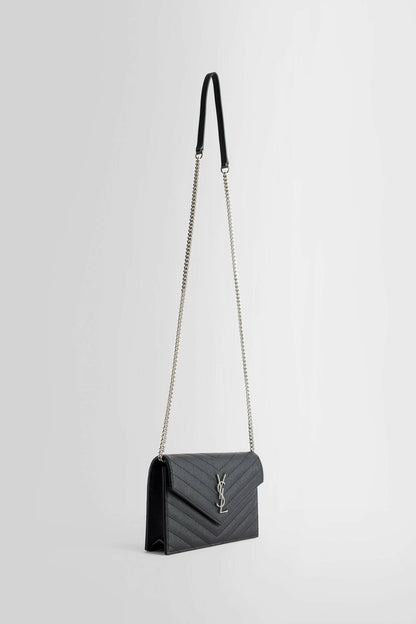 SAINT LAURENT WOMAN BLACK SHOULDER BAGS