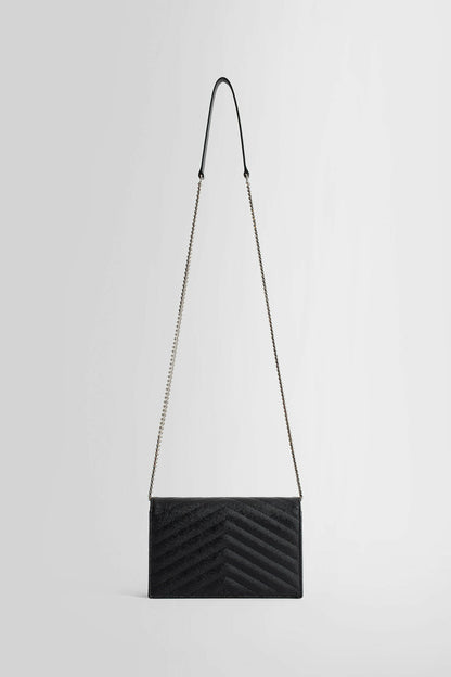 SAINT LAURENT WOMAN BLACK SHOULDER BAGS