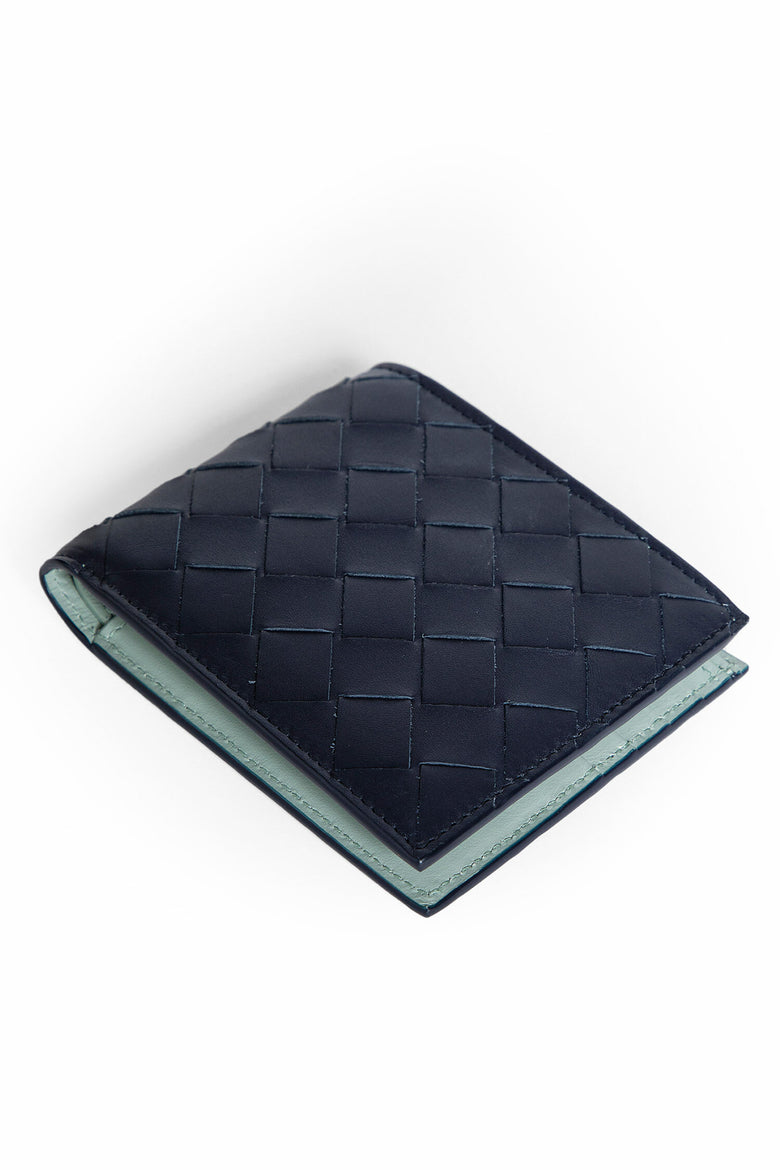 BOTTEGA VENETA MAN BLUE WALLETS & CARDHOLDERS