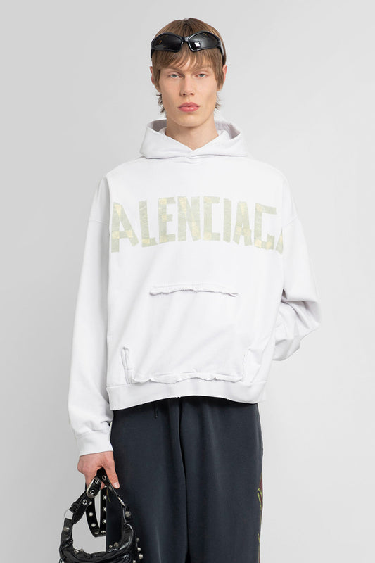 BALENCIAGA MAN WHITE SWEATSHIRTS