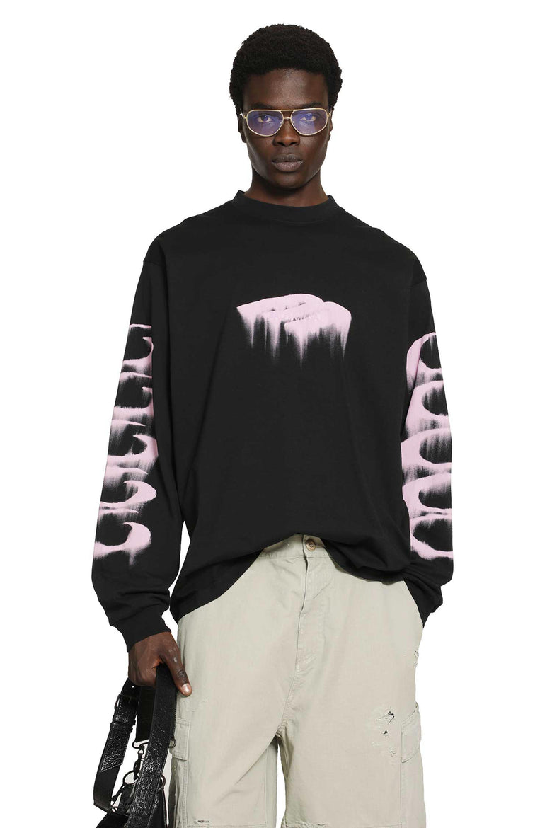 BALENCIAGA Wet Brush L/S T-Shirt man