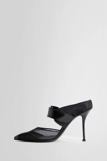 ALEXANDER MCQUEEN WOMAN BLACK MULES