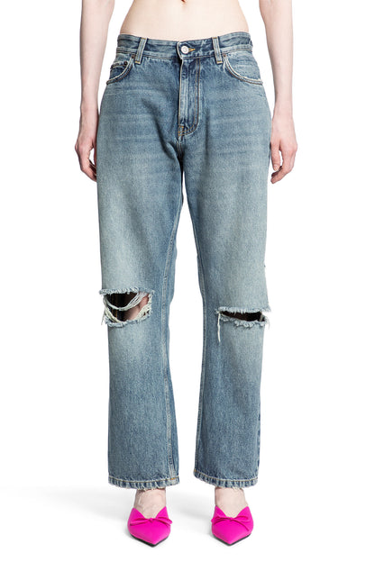 BALENCIAGA WOMAN BLUE JEANS