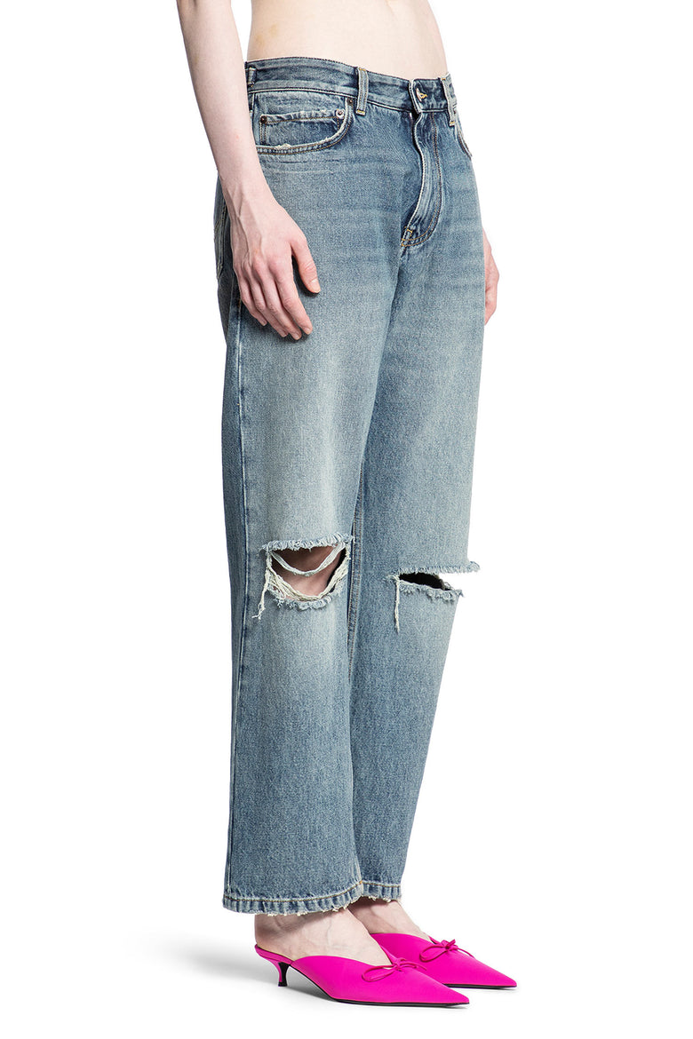 BALENCIAGA WOMAN BLUE JEANS