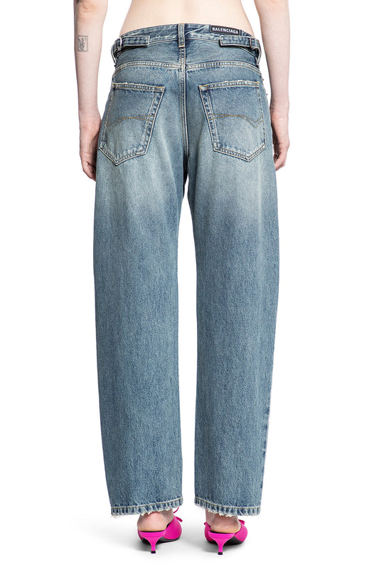 BALENCIAGA WOMAN BLUE JEANS