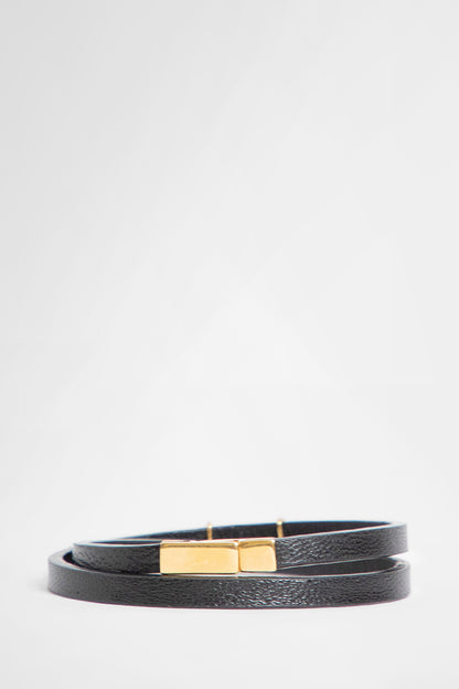 SAINT LAURENT WOMAN BLACK JEWELLERY