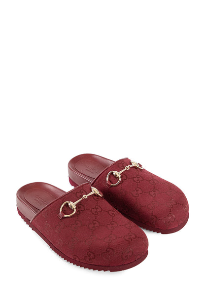 GUCCI WOMAN RED MULES