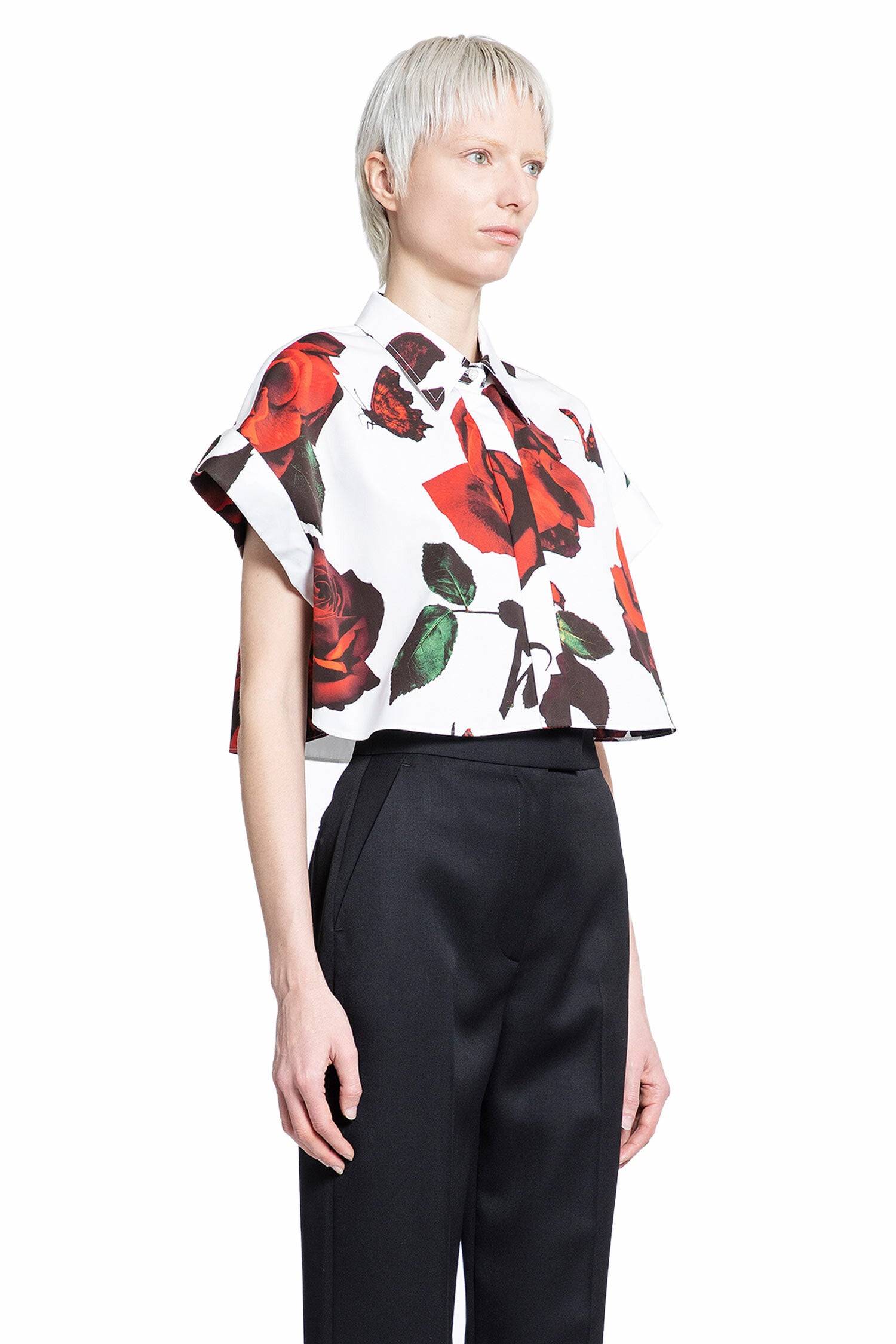 ALEXANDER MCQUEEN WOMAN WHITE SHIRTS