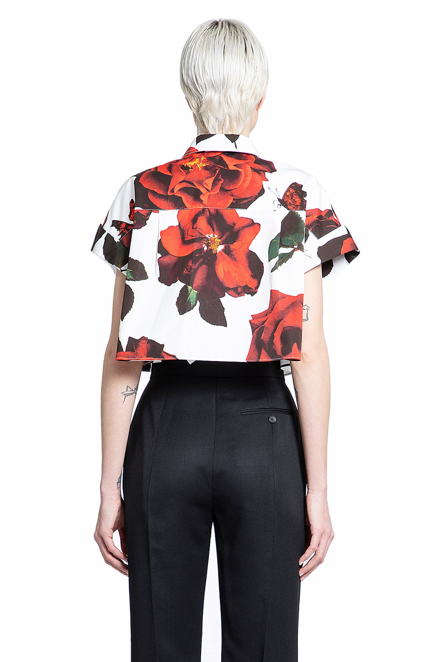 ALEXANDER MCQUEEN WOMAN WHITE SHIRTS