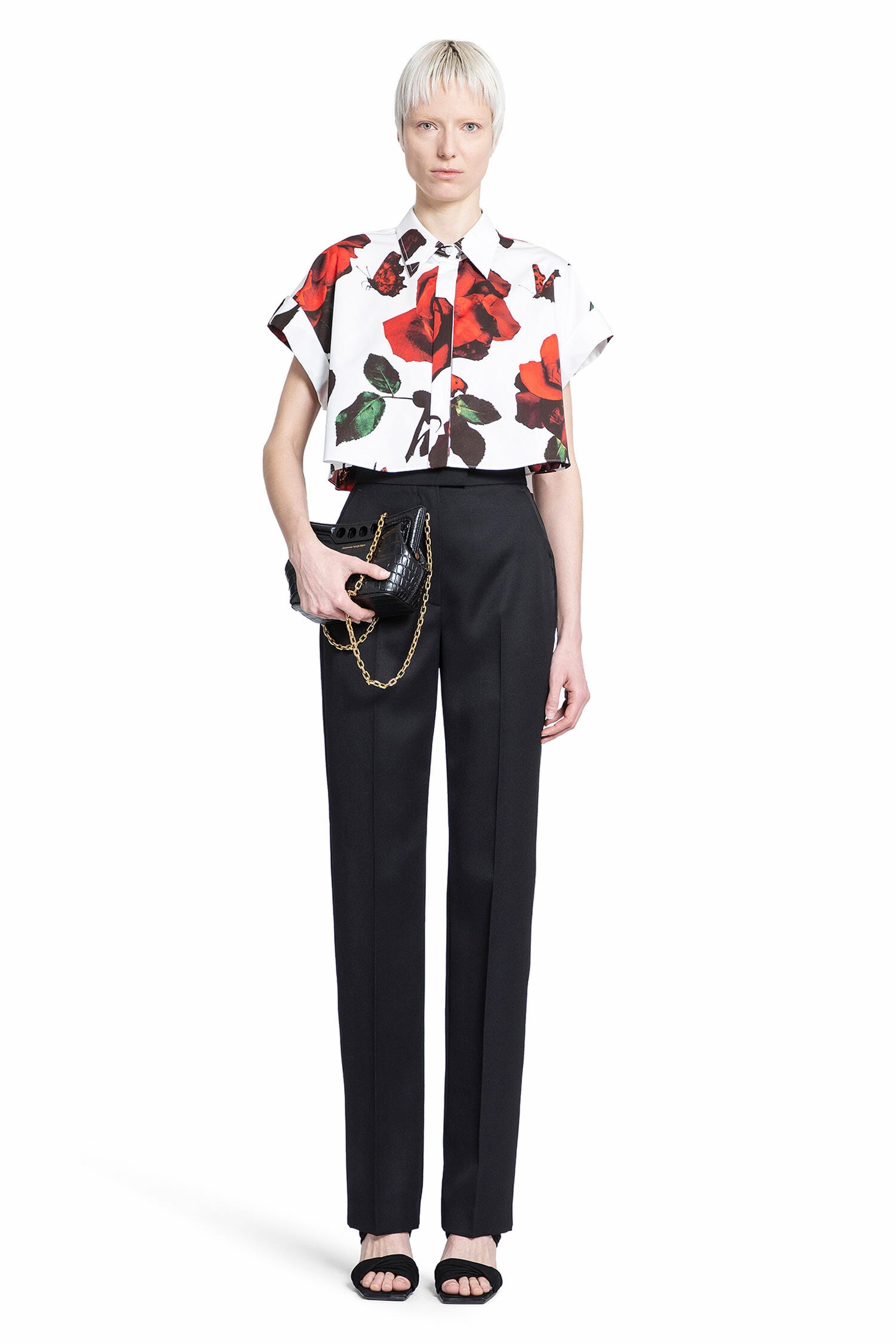 ALEXANDER MCQUEEN WOMAN WHITE SHIRTS