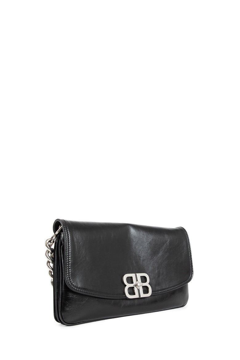 BALENCIAGA WOMAN BLACK SHOULDER BAGS