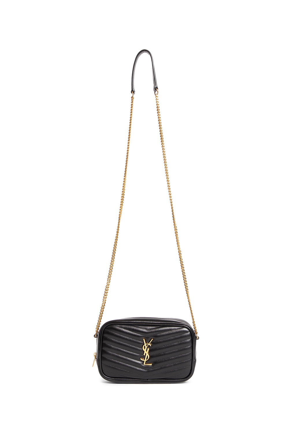 SAINT LAURENT WOMAN BLACK CROSSBODY BAGS