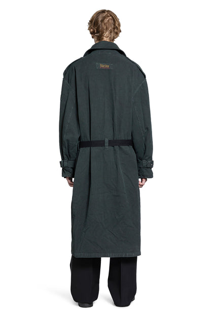 MARTINE ROSE MAN GREEN COATS
