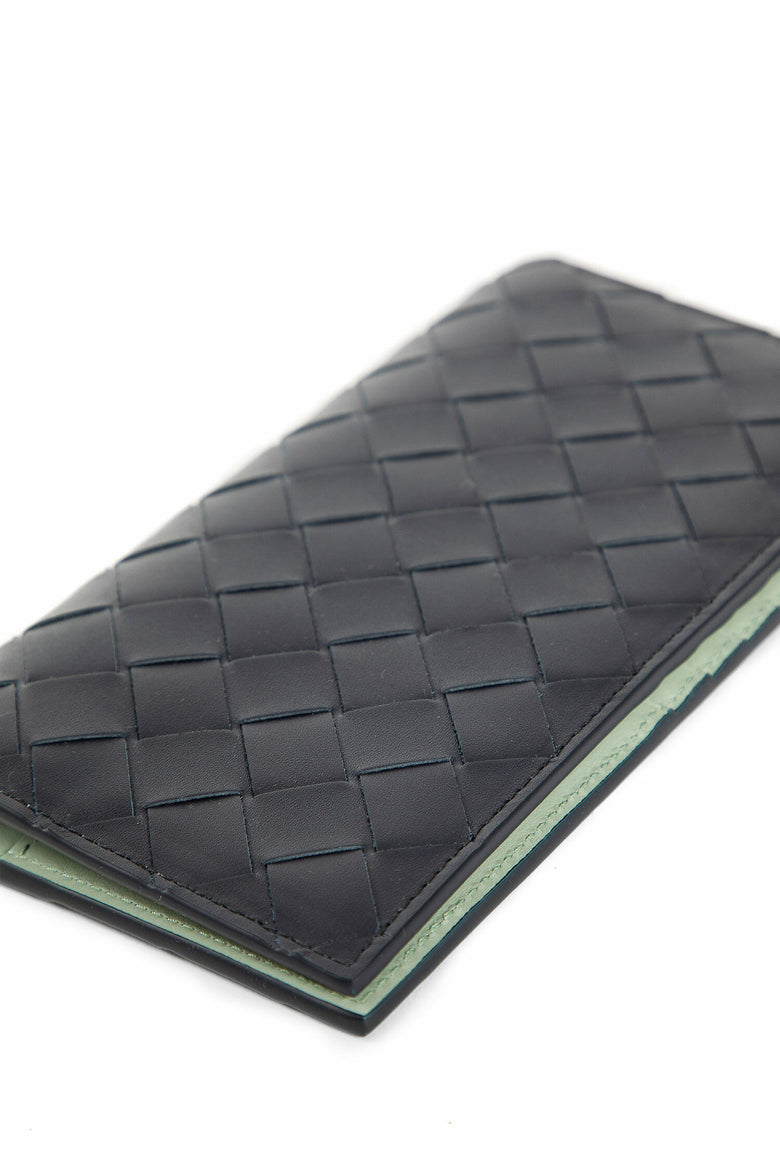 BOTTEGA VENETA MAN BLUE WALLETS & CARDHOLDERS