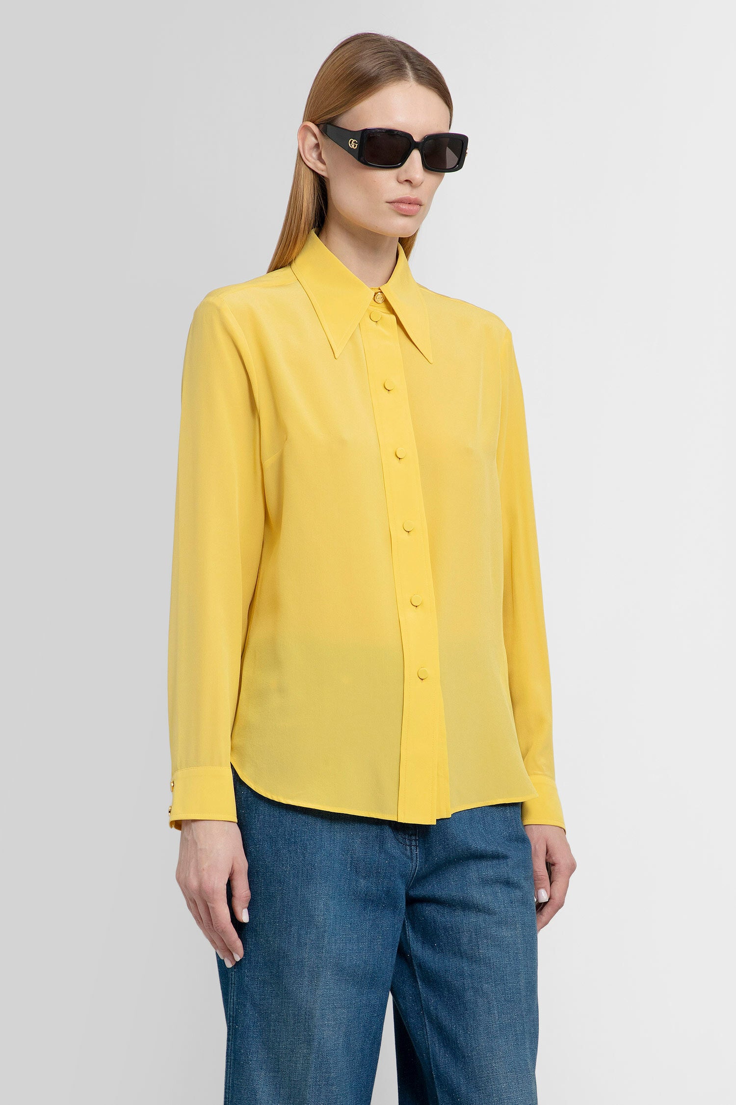 Gucci t outlet shirt womens yellow