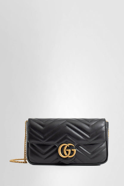 GUCCI WOMAN BLACK SHOULDER BAGS