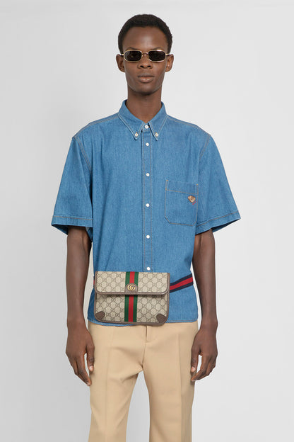 GUCCI MAN MULTICOLOR SHOULDER BAGS