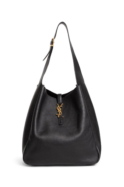 SAINT LAURENT WOMAN BLACK TOTE BAGS