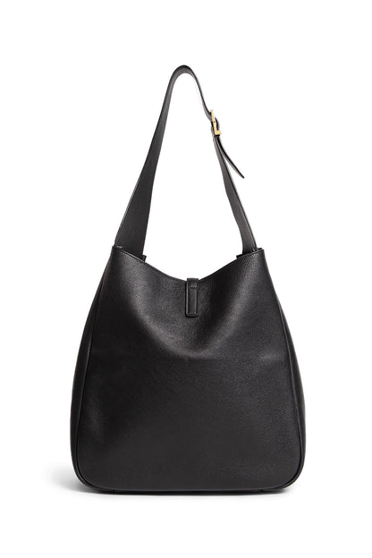 SAINT LAURENT WOMAN BLACK TOTE BAGS