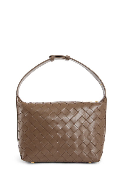 BOTTEGA VENETA WOMAN BROWN TOP HANDLE BAGS