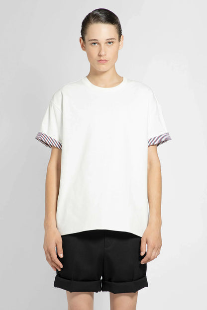 Antonioli BOTTEGA VENETA MAN WHITE T-SHIRTS & TANK TOPS