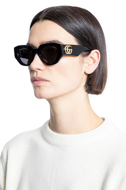 GUCCI WOMAN BLACK EYEWEAR