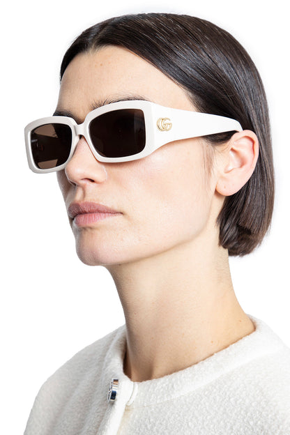 GUCCI WOMAN OFF-WHITE EYEWEAR