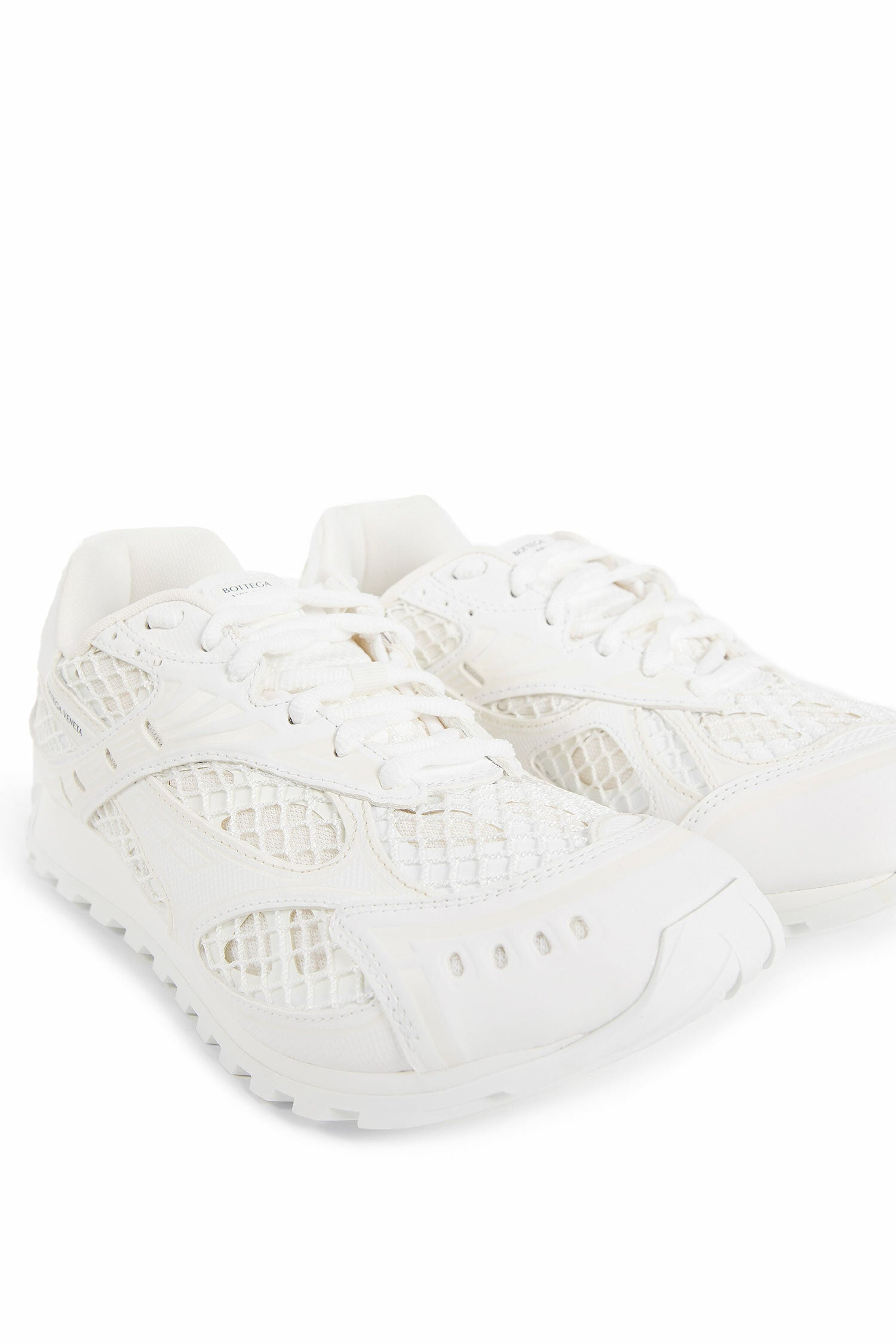 BOTTEGA VENETA WOMAN WHITE SNEAKERS