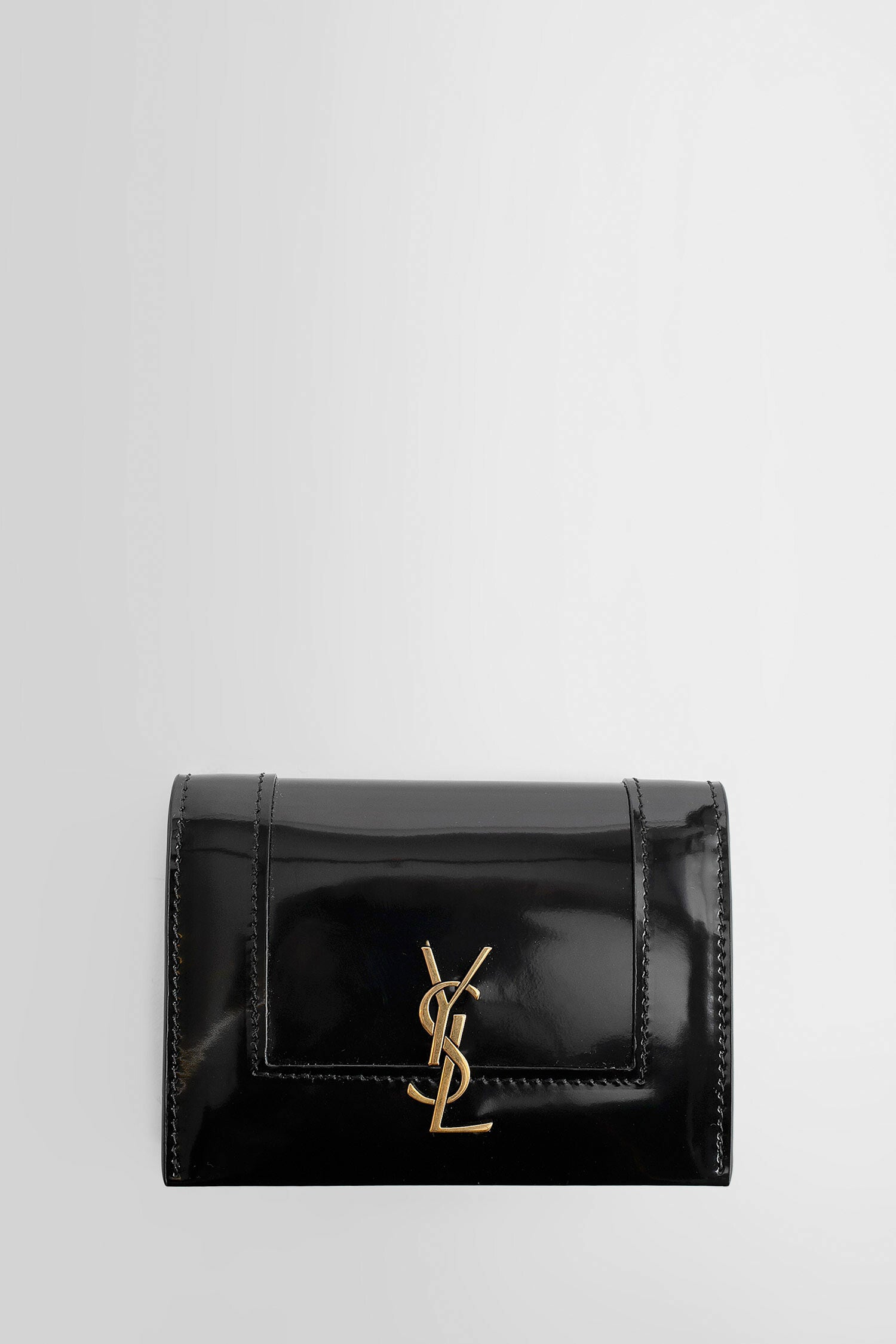 SAINT LAURENT WOMAN BLACK WALLETS & CARDHOLDERS