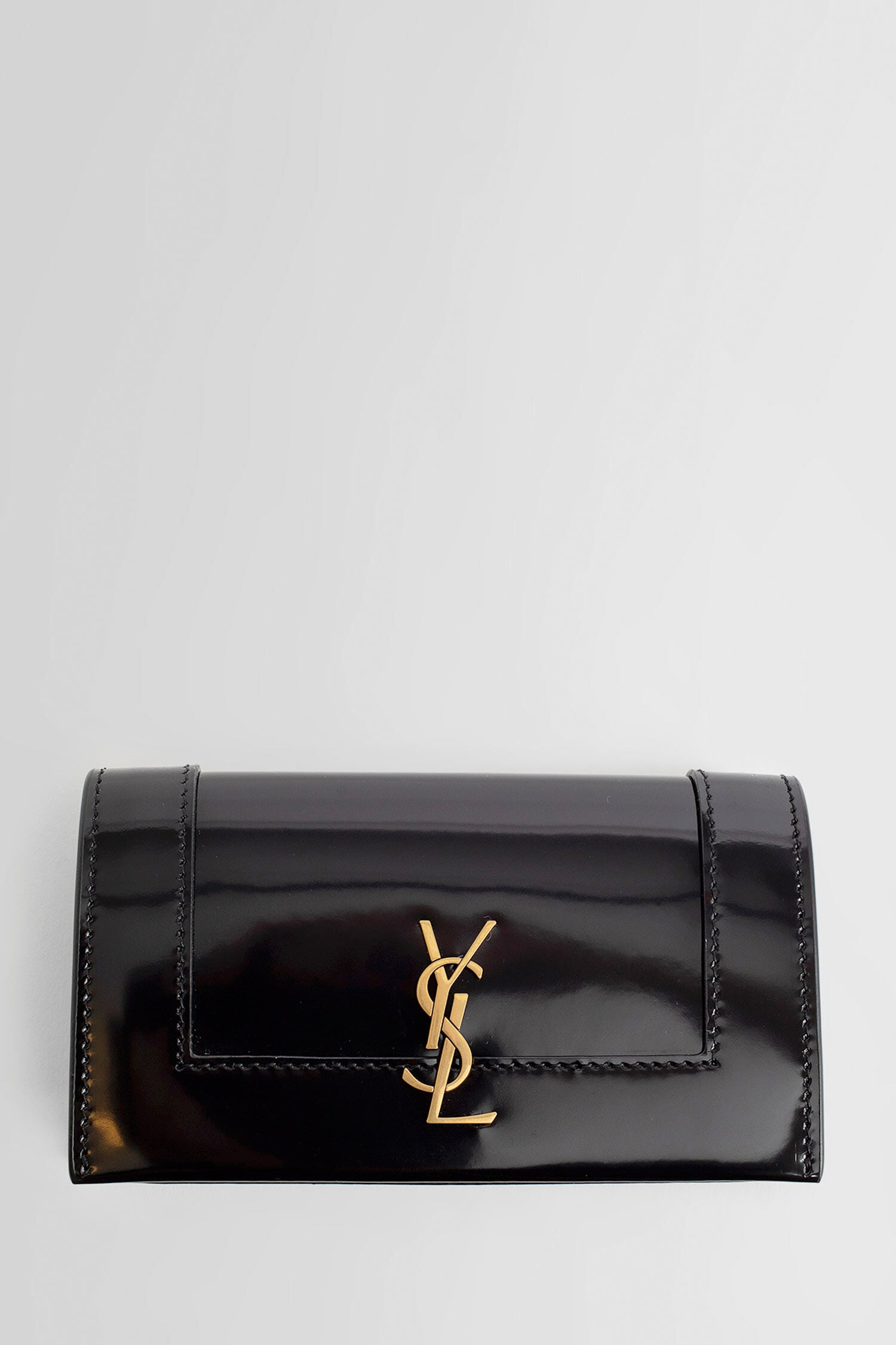 SAINT LAURENT WOMAN BLACK WALLETS & CARDHOLDERS