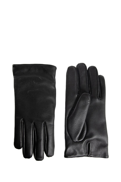 SAINT LAURENT MAN BLACK GLOVES