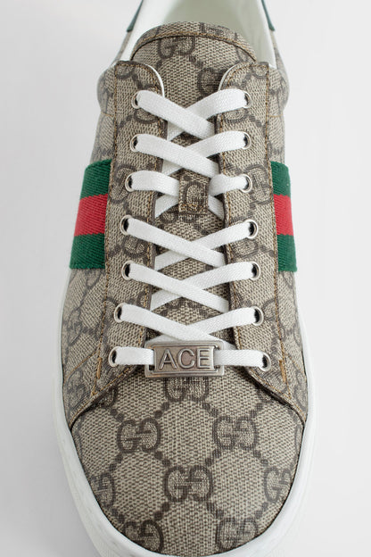 GUCCI WOMAN BEIGE SNEAKERS