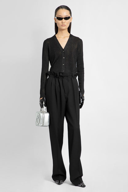 GUCCI WOMAN BLACK TROUSERS