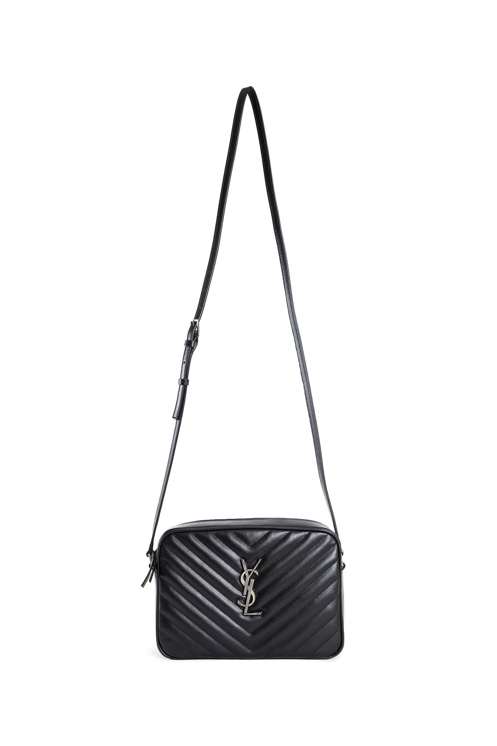 SAINT LAURENT WOMAN BLACK CROSSBODY BAGS