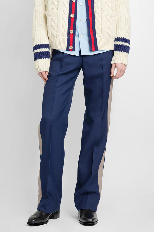 GUCCI MAN BLUE TROUSERS