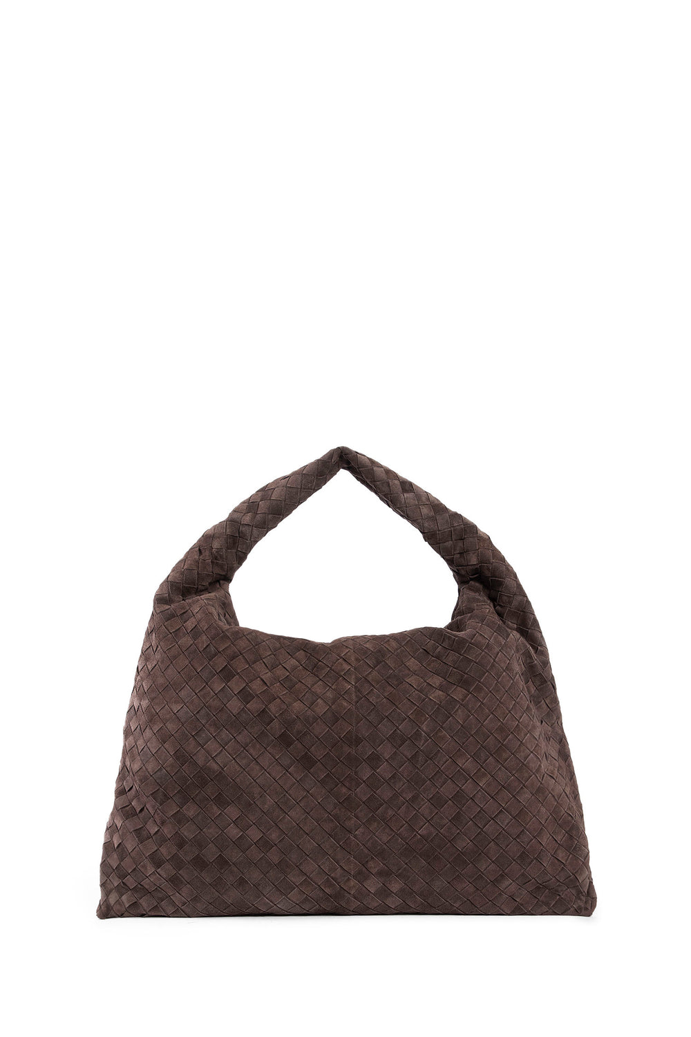 BOTTEGA VENETA WOMAN BROWN SHOULDER BAGS