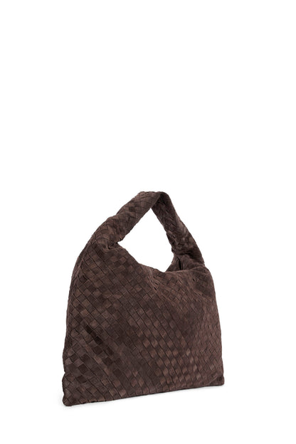 BOTTEGA VENETA WOMAN BROWN SHOULDER BAGS