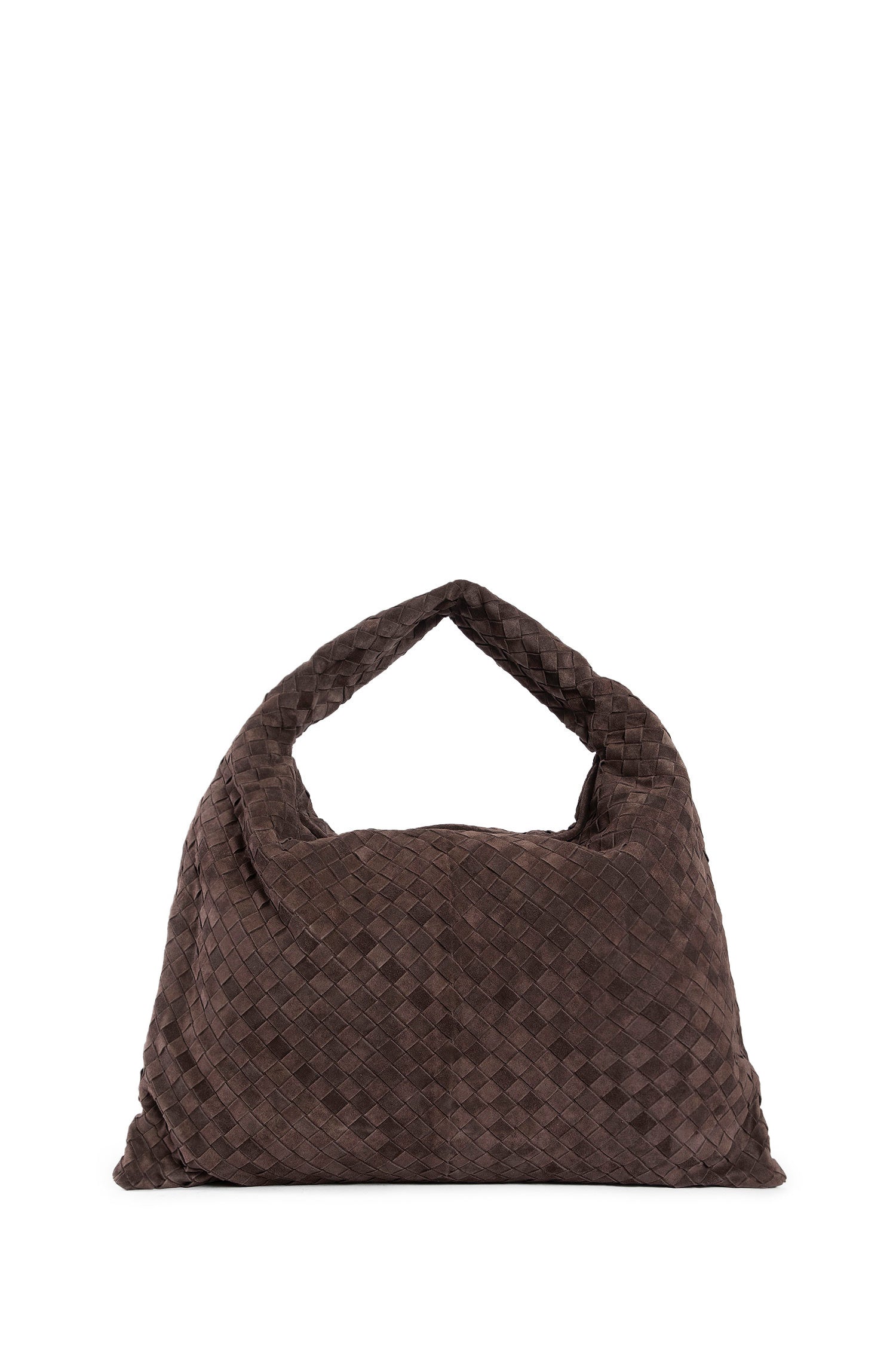 BOTTEGA VENETA WOMAN BROWN SHOULDER BAGS