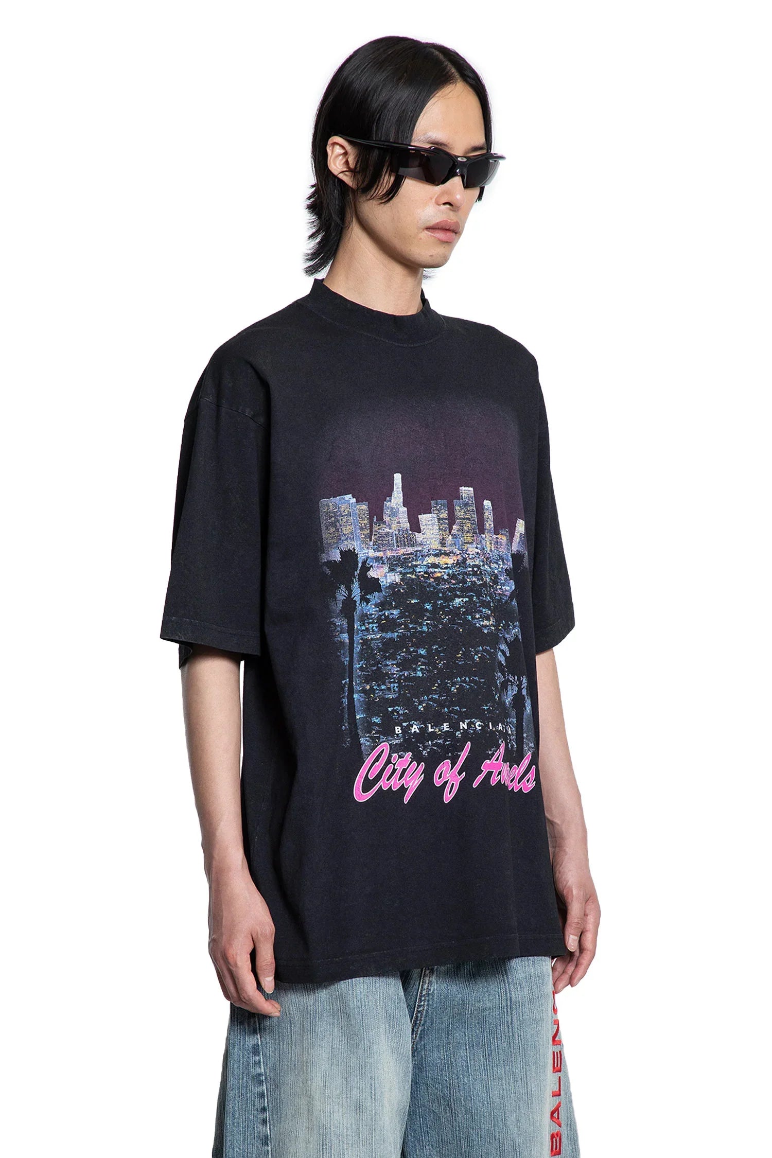 BALENCIAGA MAN BLACK T-SHIRTS & TANK TOPS - Antonioli.eu