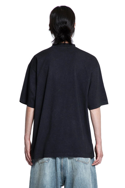 BALENCIAGA MAN BLACK T-SHIRTS & TANK TOPS - Antonioli.eu