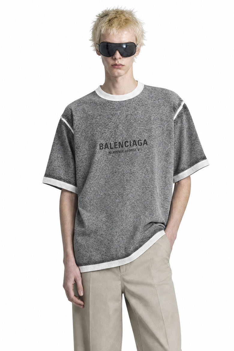 BALENCIAGA Cotton Short Sleeve T-shirt man