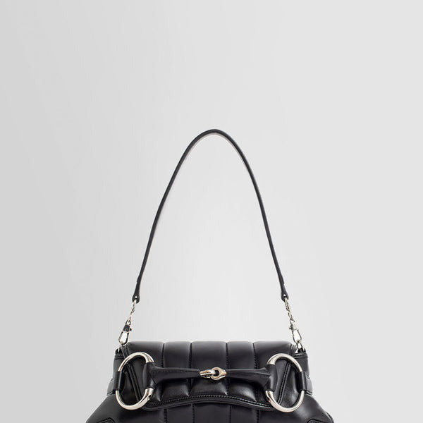 Thom Browne - Black Lamb Leather Mrs. Thom Flap Shoulder Bag - One Size - Black - Female