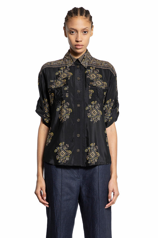 ZIMMERMANN WOMAN BLACK SHIRTS