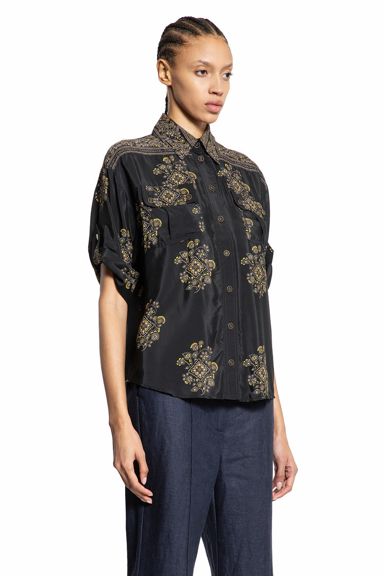 ZIMMERMANN WOMAN BLACK SHIRTS